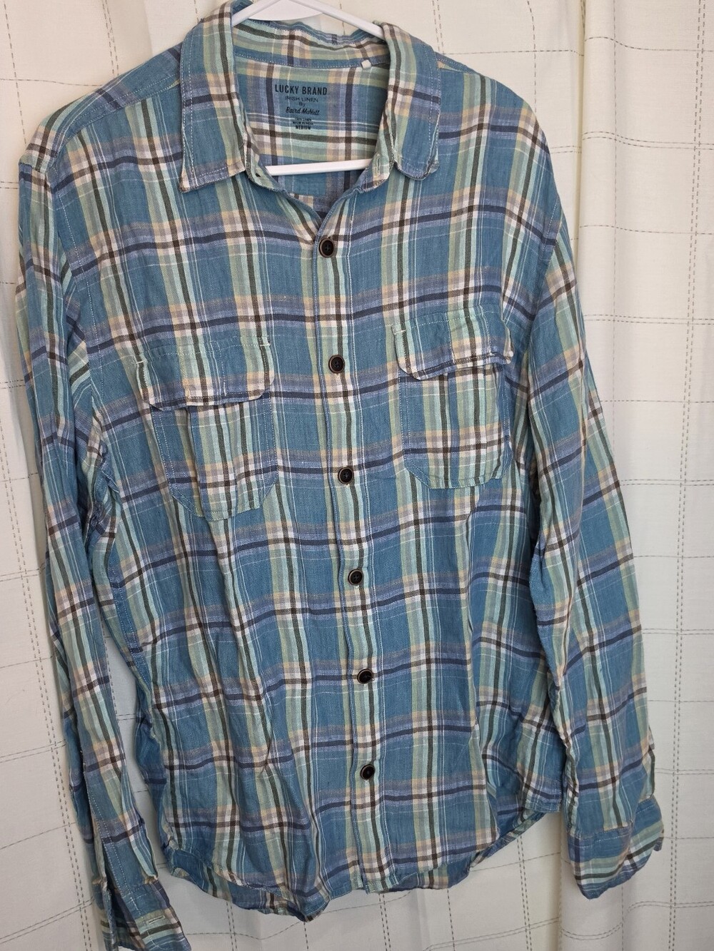 Lucky Brand "San Mateo" Irish Linen Button Up